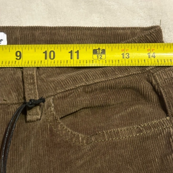 NWT Studio blue Kelly Skinny Corduroy Jeans Olive - Picture 5 of 11